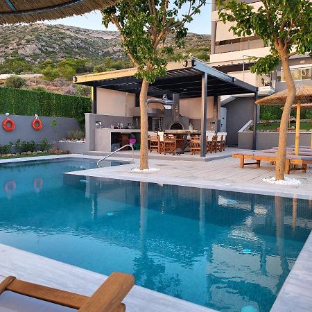 "Stergiou Luxury Apartments" Με Κοινη Πισινα Saronida Eksteriør billede