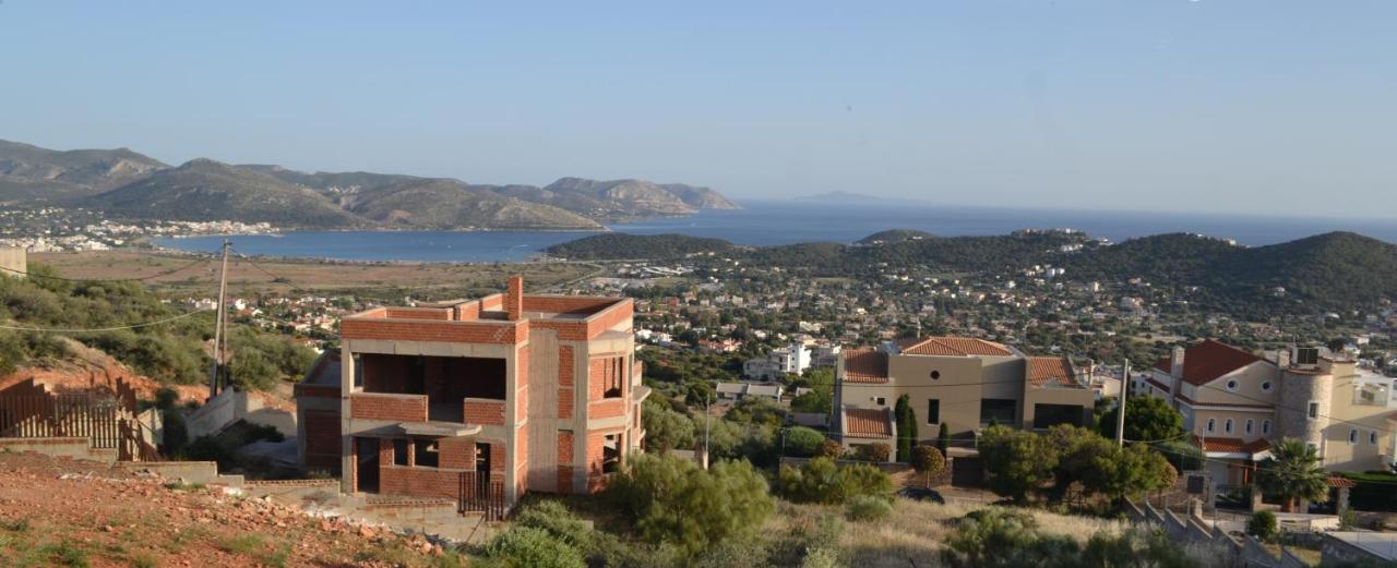 "Stergiou Luxury Apartments" Με Κοινη Πισινα Saronida Eksteriør billede