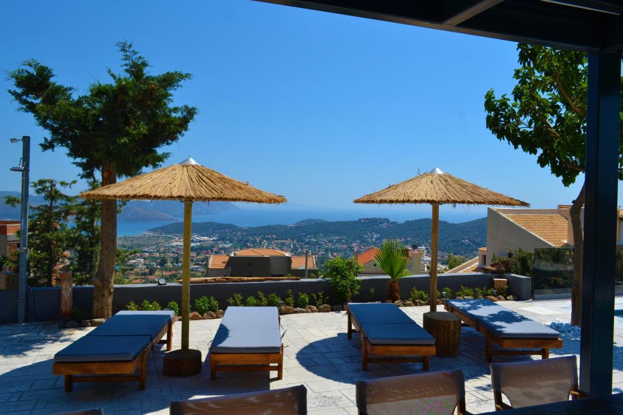 "Stergiou Luxury Apartments" Με Κοινη Πισινα Saronida Eksteriør billede