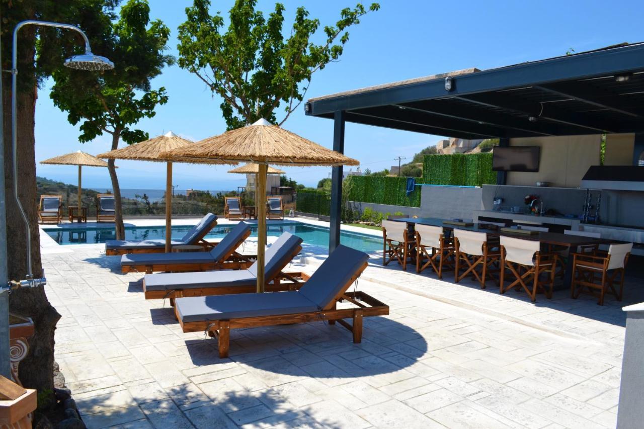 "Stergiou Luxury Apartments" Με Κοινη Πισινα Saronida Eksteriør billede