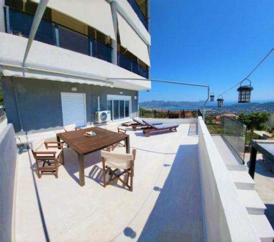 "Stergiou Luxury Apartments" Με Κοινη Πισινα Saronida Eksteriør billede