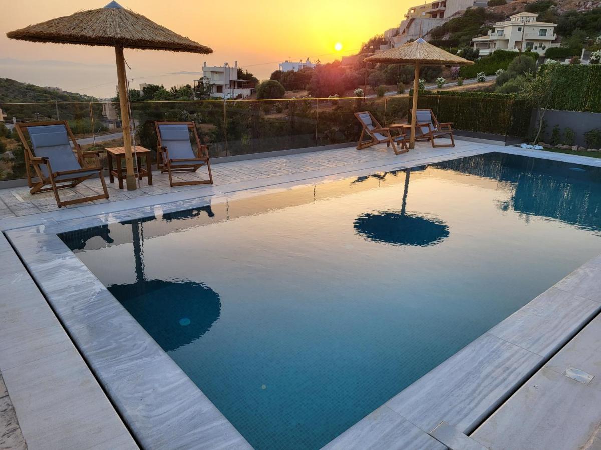 "Stergiou Luxury Apartments" Με Κοινη Πισινα Saronida Eksteriør billede